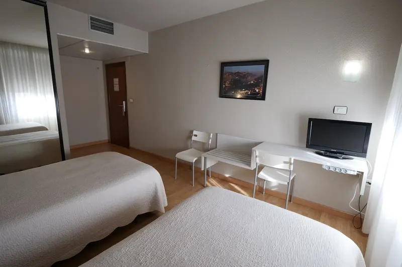 Habitación doble con dos camas