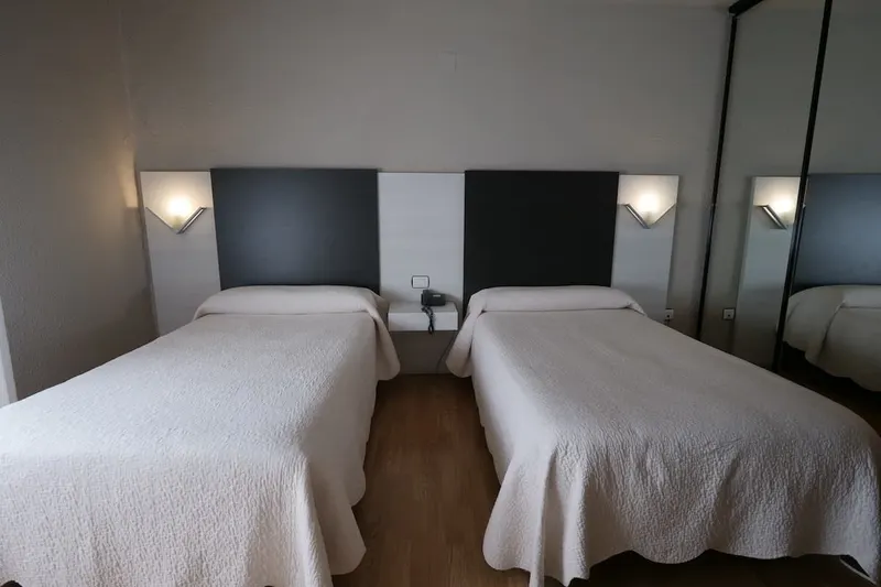 Habitación doble con dos camas individuales